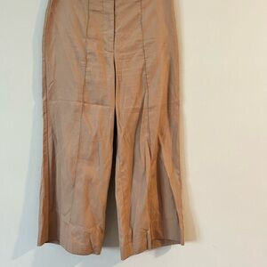 Express Tan cropped pants